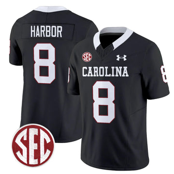 Personalized SCG 1980 Throwback Vapor Limited Jersey - Black / Nyck Harbor Stitched