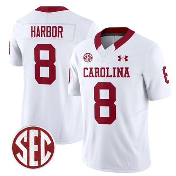Personalized SCG 1980 Throwback Vapor Limited Jersey - White / Nyck Harbor Stitched