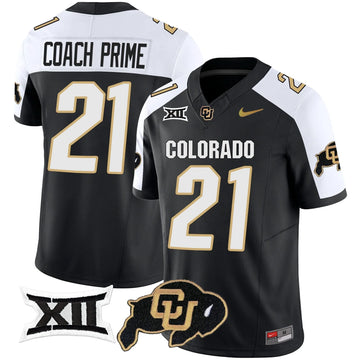 Personalized CB Vapor Limited Jersey V2 - Big 12 XII Patch - Alternate / Coach Prime Stitched