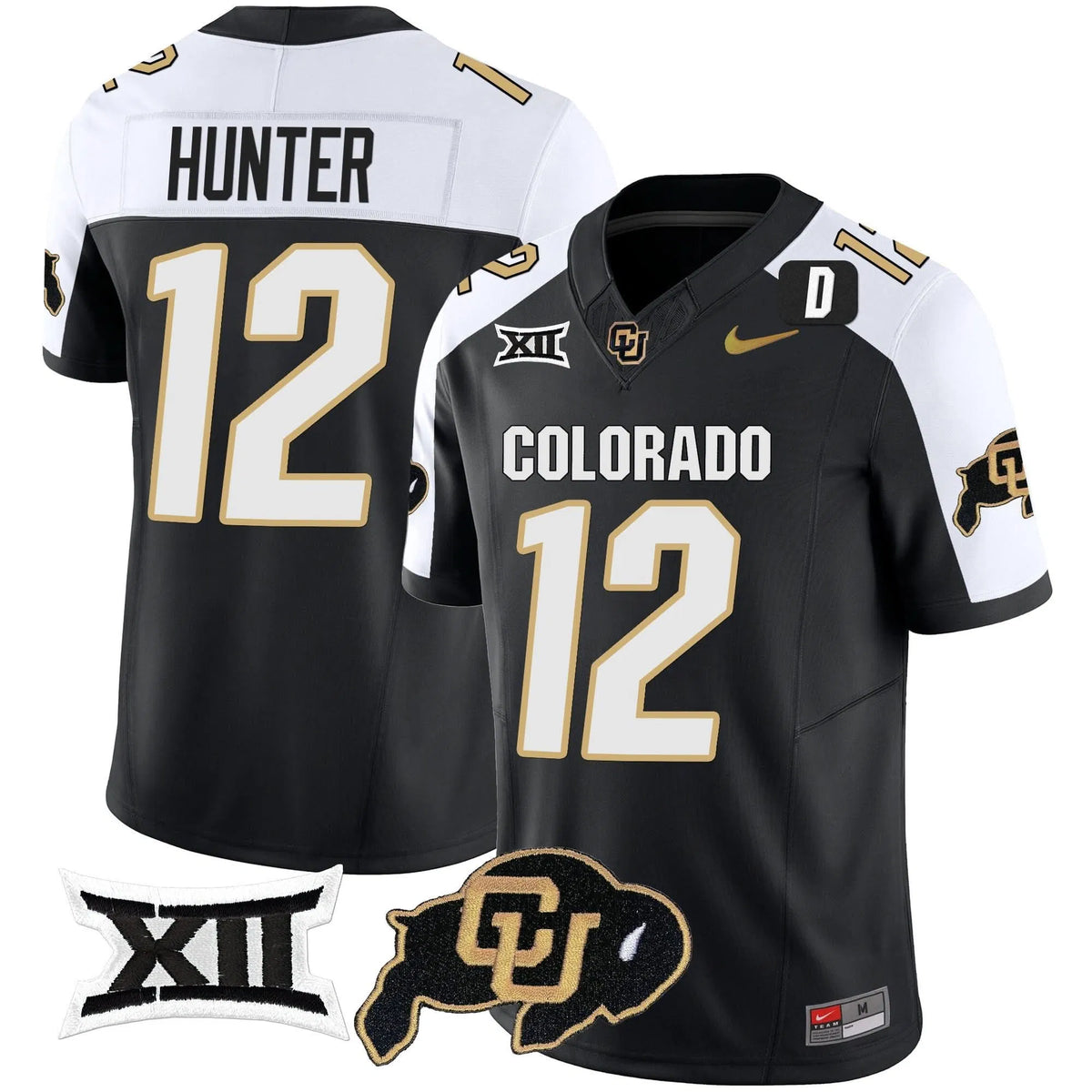 Personalized CB Vapor Limited Jersey V2 - Big 12 XII Patch - Alternate / Travis Hunter Stitched