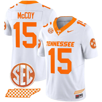 Personalized TV 2026 Vapor Limited Jersey V2 - White / Bru McCoy Stitched