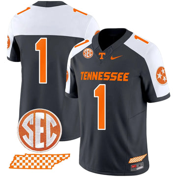 Personalized TV 2026 Vapor Limited Jersey V2 - Grey Alternate / #1 Team Stitched