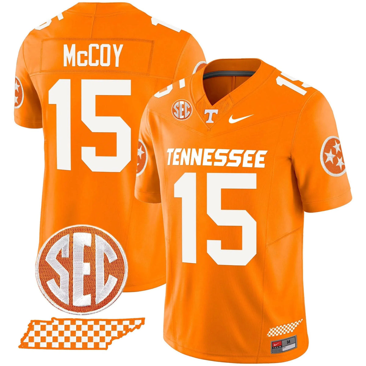Personalized TV 2026 Vapor Limited Jersey V2 - Orange / Bru McCoy Stitched