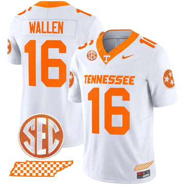 Personalized TV 2026 Vapor Limited Jersey V2 - White / Morgan Wallen Stitched