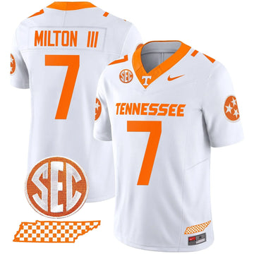 Personalized TV 2026 Vapor Limited Jersey V2 - White / Joe Milton III Stitched