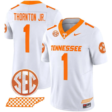 Personalized TV 2026 Vapor Limited Jersey V2 - White / Thornton Jr. Stitched