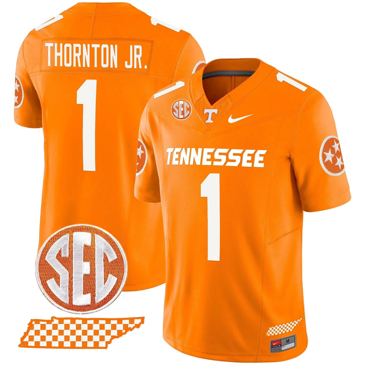 Personalized TV 2026 Vapor Limited Jersey V2 - Orange / Thornton Jr. Stitched