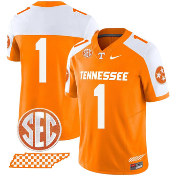 Personalized TV 2026 Vapor Limited Jersey V2 - Orange Alternate / #1 Team Stitched