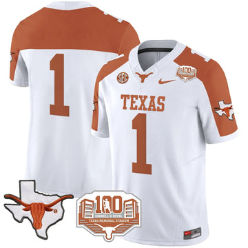 Personalized TL 2026 Vapor Limited Jersey - 100 years of Darrell K Royal - Inverted / Team Stitched