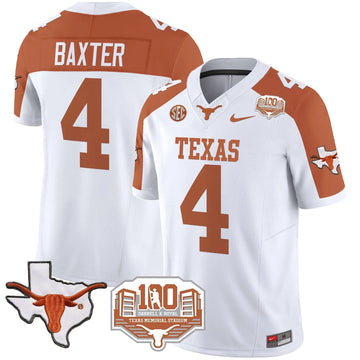 Personalized TL 2026 Vapor Limited Jersey - 100 years of Darrell K Royal - Inverted / CJ Baxter Stitched