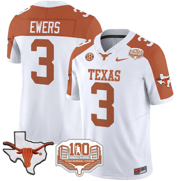 Personalized TL 2026 Vapor Limited Jersey - 100 years of Darrell K Royal - Inverted / Quinn Ewers Stitched