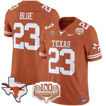 Personalized TL 2026 Vapor Limited Jersey - 100 years of Darrell K Royal - Orange / Jaydon Blue Stitched