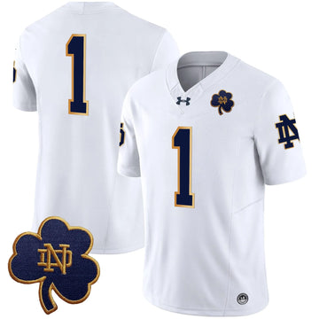 Personalized NDFI 2026 Vapor Limited Jersey V3 - White / #1 Team Stitched