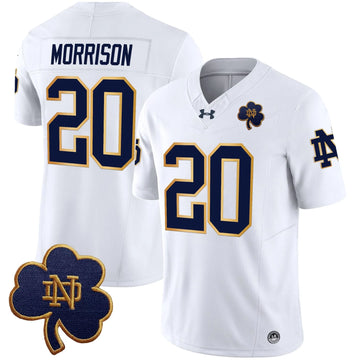 Personalized NDFI 2026 Vapor Limited Jersey V3 - White / Benjamin Morrison Stitched