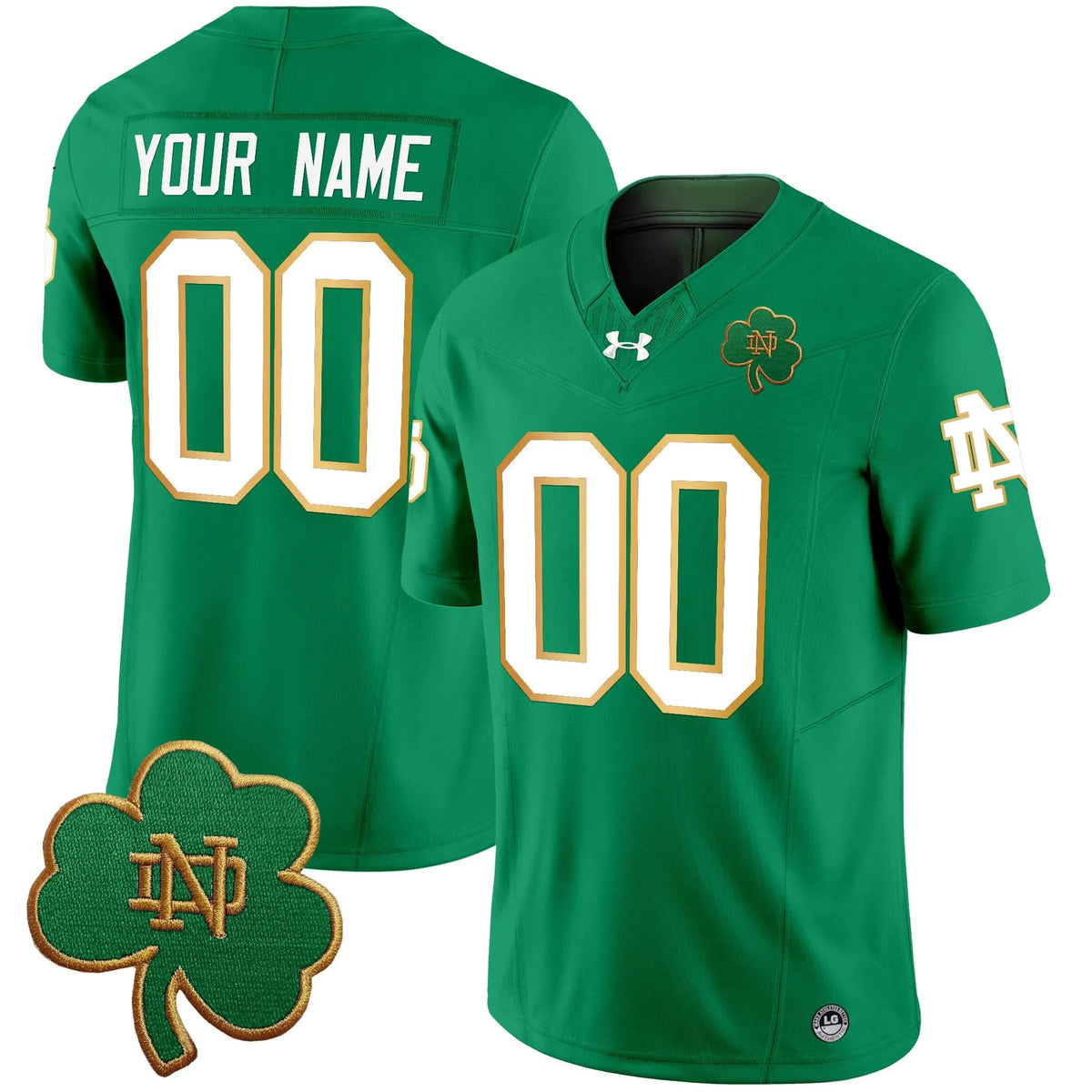 Personalized NDFI 2026 Vapor Limited Custom Jersey V3 - Green Stitched