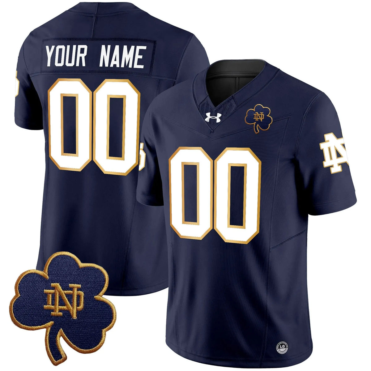 Personalized NDFI 2026 Vapor Limited Custom Jersey V3 - Navy Stitched