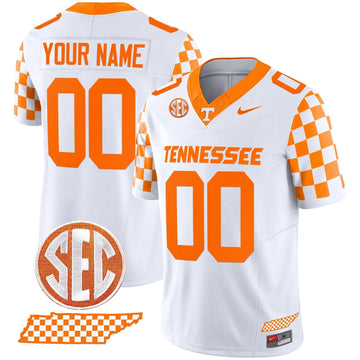 Personalized TV 2026 Checkerboard Vapor Limited Jersey - White Stitched