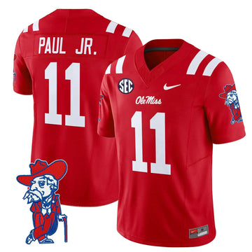Personalized OMB 2026 Vapor Limited Jersey V2 - Red / Chris Paul Jr. Stitched