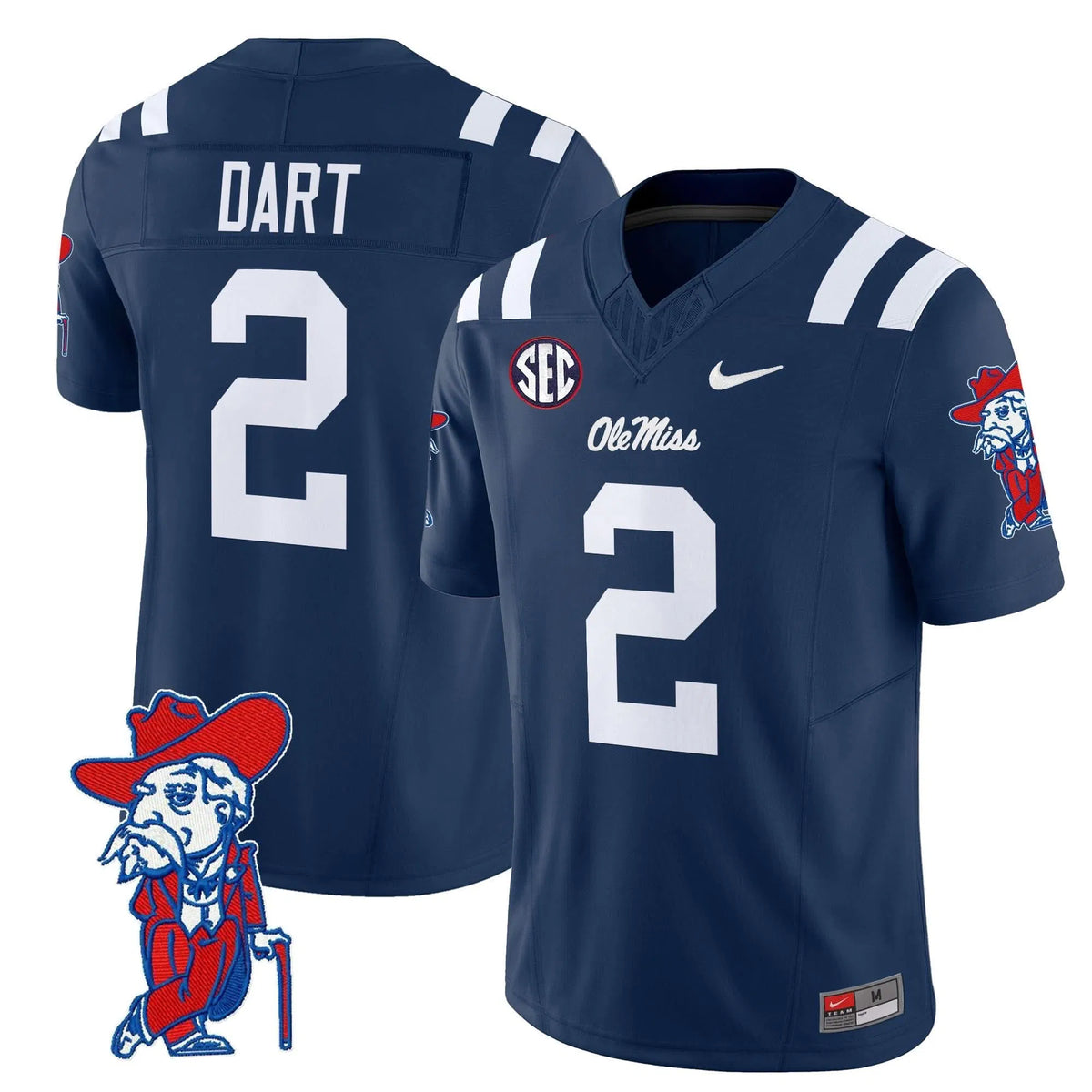 Personalized OMB 2026 Vapor Limited Jersey V2 - Navy / Jaxson Dart Stitched