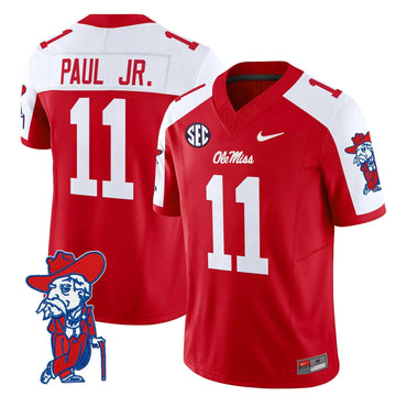 Personalized OMB 2026 Vapor Limited Jersey V2 - Red Alternate / Chris Paul Jr. Stitched