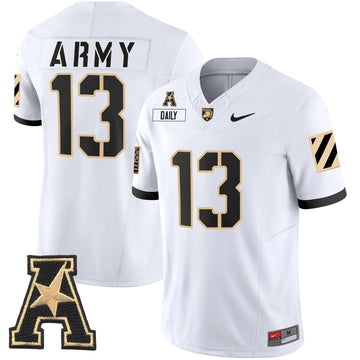 Personalized ABK 2026 Vapor Limited Jersey - AAC Patch - White / Bryson Daily Stitched