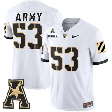 Personalized ABK 2026 Vapor Limited Jersey - AAC Patch - White / Kalib Fortner Stitched