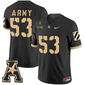 Personalized ABK 2026 Vapor Limited Jersey - AAC Patch - Black / Kalib Fortner Stitched