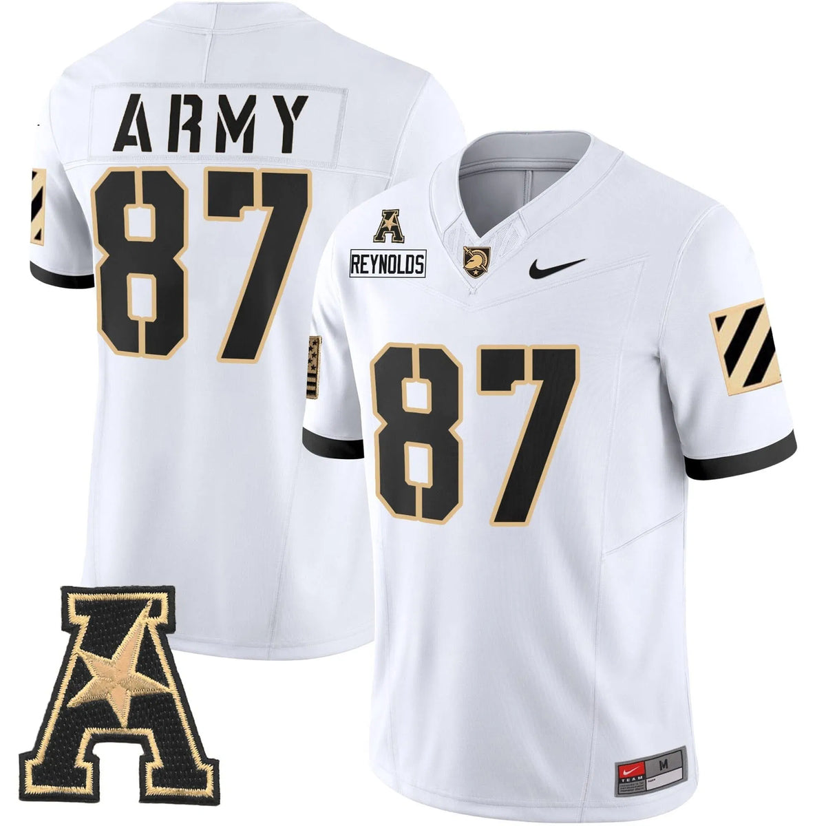 Personalized ABK 2026 Vapor Limited Jersey - AAC Patch - White / Casey Reynolds Stitched