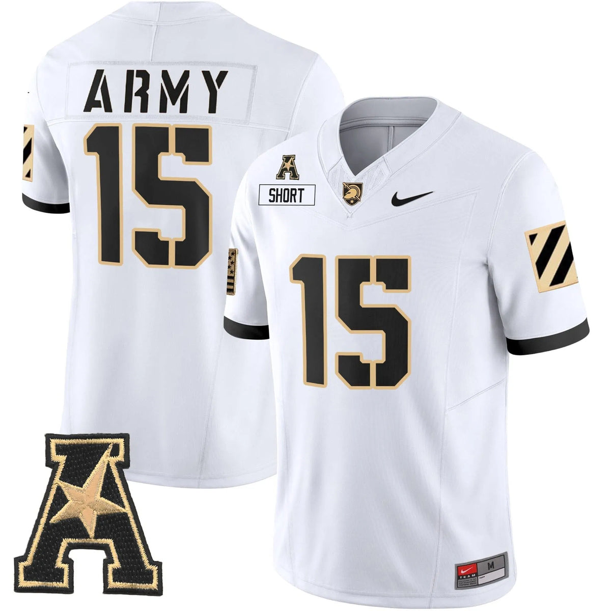 Personalized ABK 2026 Vapor Limited Jersey - AAC Patch - White / Noah Short Stitched