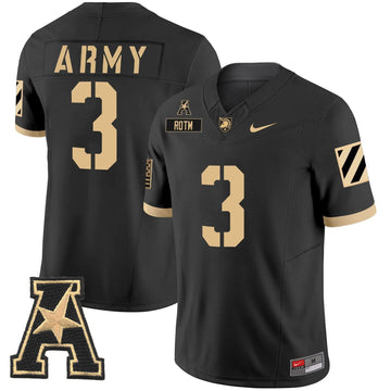 Personalized ABK 2026 Vapor Limited Jersey - AAC Patch - Black / ROTM Stitched