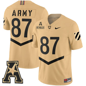Personalized ABK 2026 Vapor Limited Jersey - AAC Patch - Tan / Casey Reynolds Stitched