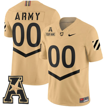 Personalized ABK 2026 Vapor Limited Custom Jersey - AAC Patch - Tan Stitched