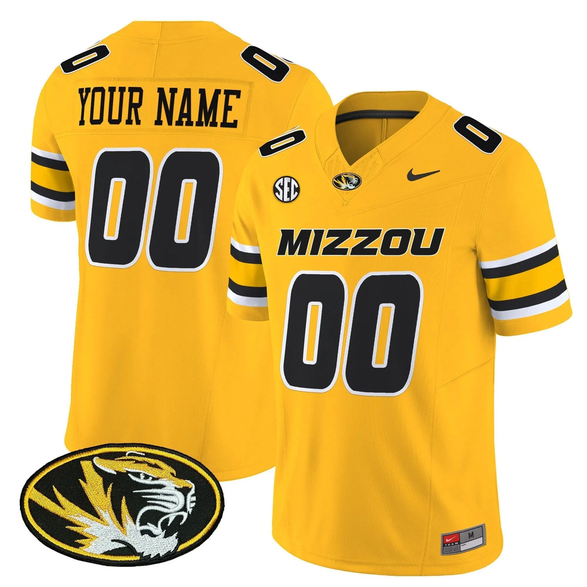 Personalized MT 2026 Vapor Limited Custom Jersey - Gold Stitched