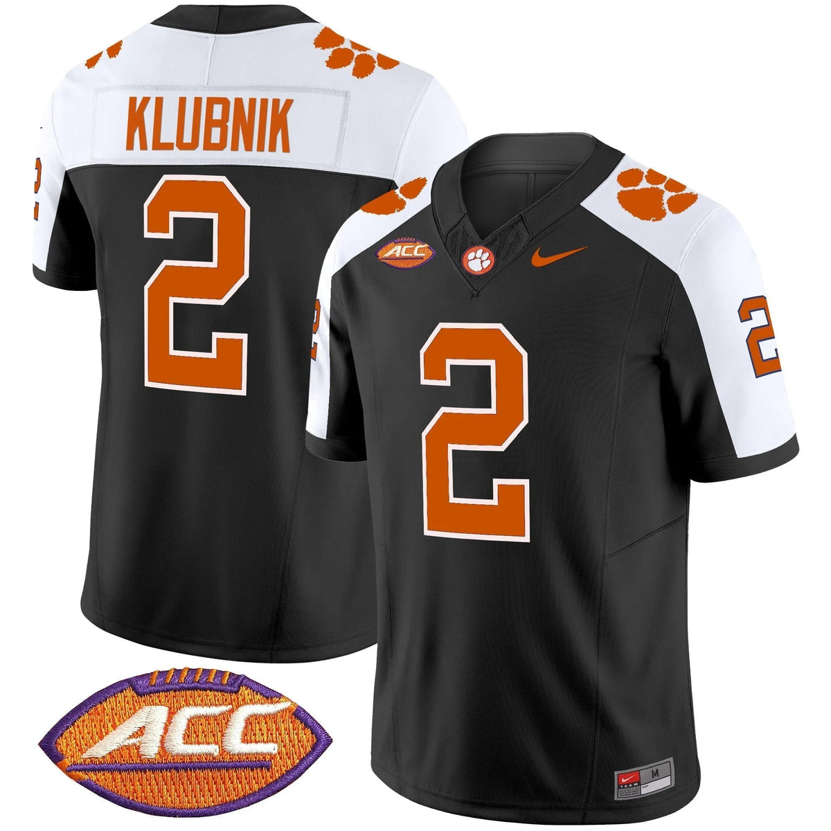Personalized CT 2026 Vapor Limited Jersey - Black Alternate / Cade Klubnik Stitched