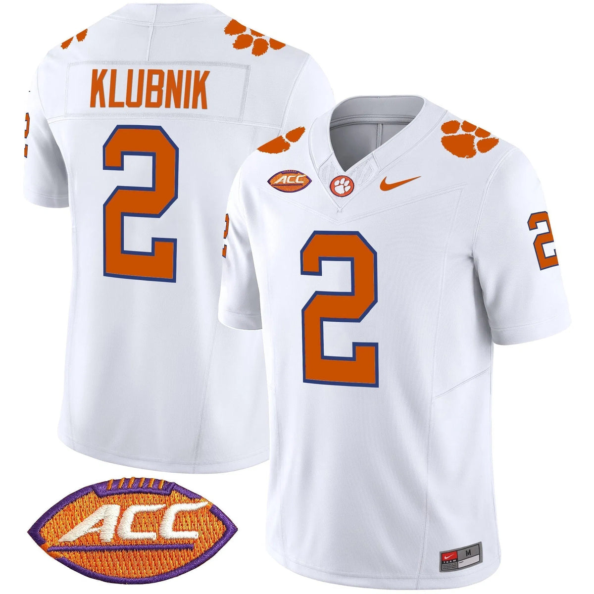 Personalized CT 2026 Vapor Limited Jersey - White / Cade Klubnik Stitched