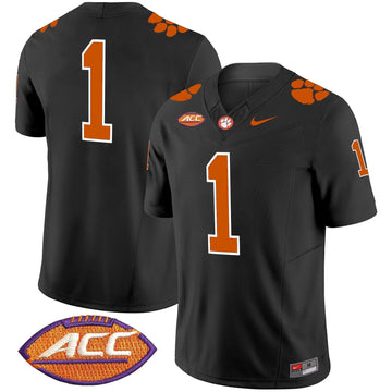 Personalized CT 2026 Vapor Limited Jersey - Black / #1 Team Stitched