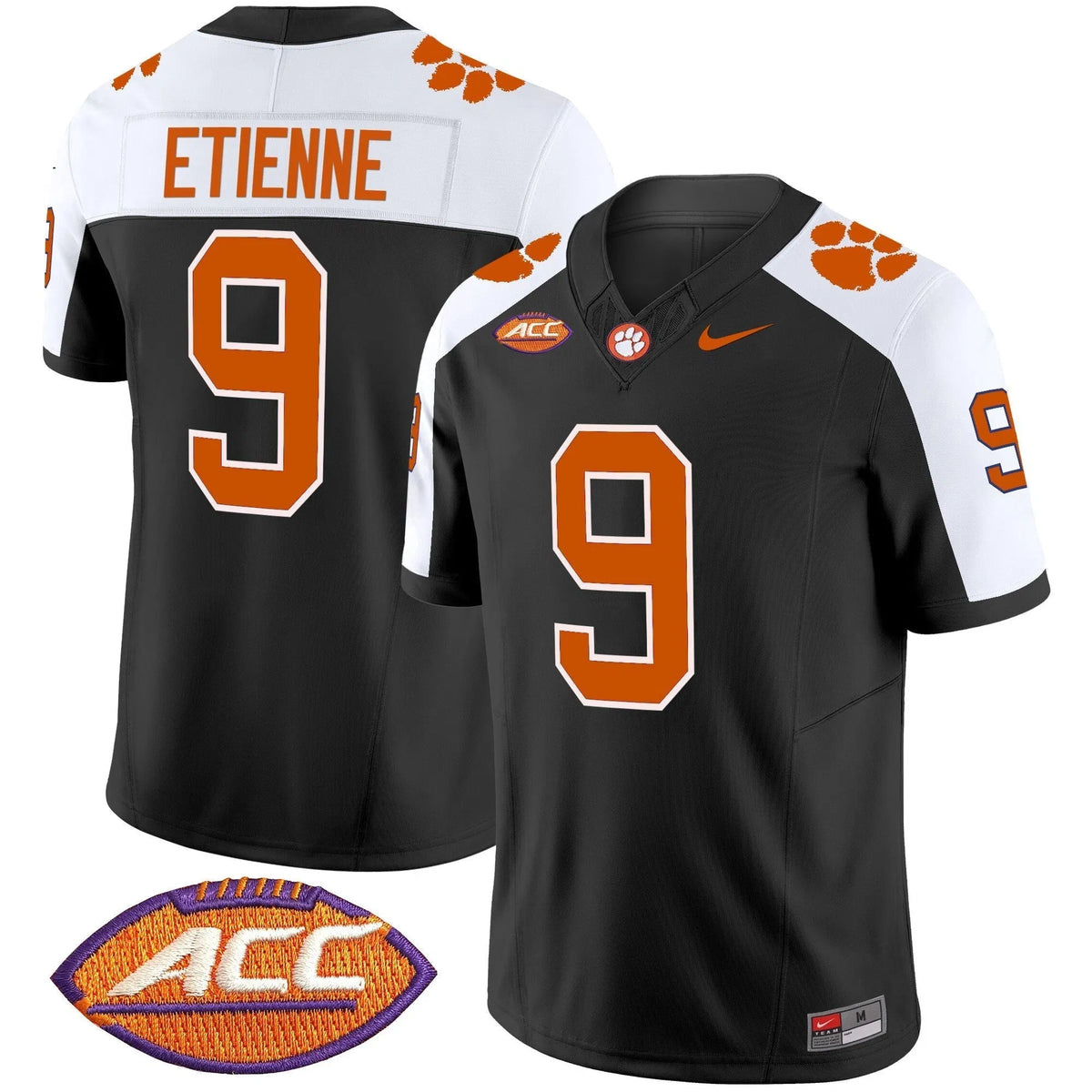 Personalized CT 2026 Vapor Limited Jersey - Black Alternate / Travis Etienne Stitched