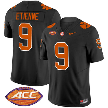 Personalized CT Vapor Limited Jersey V2 - Black / Travis Etienne Stitched