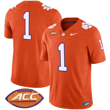 Personalized CT Vapor Limited Jersey V2 - Orange / #1 Team Stitched