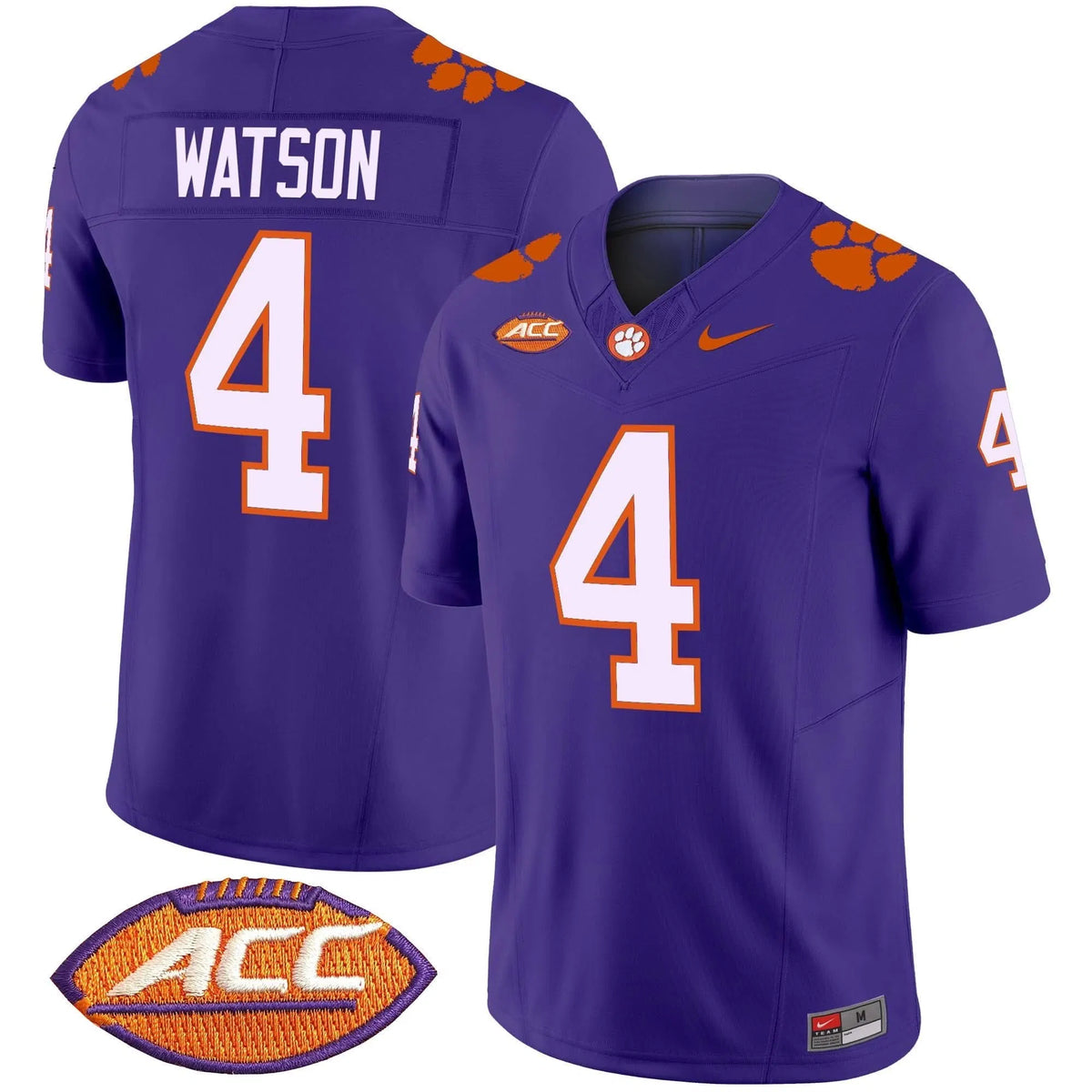 Personalized CT Vapor Limited Jersey V2 - Purple / Deshaun Watson Stitched