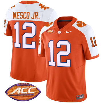 Personalized CT 2026 Vapor Limited Jersey - Orange Alternate / Bryant Wesco Jr. Stitched