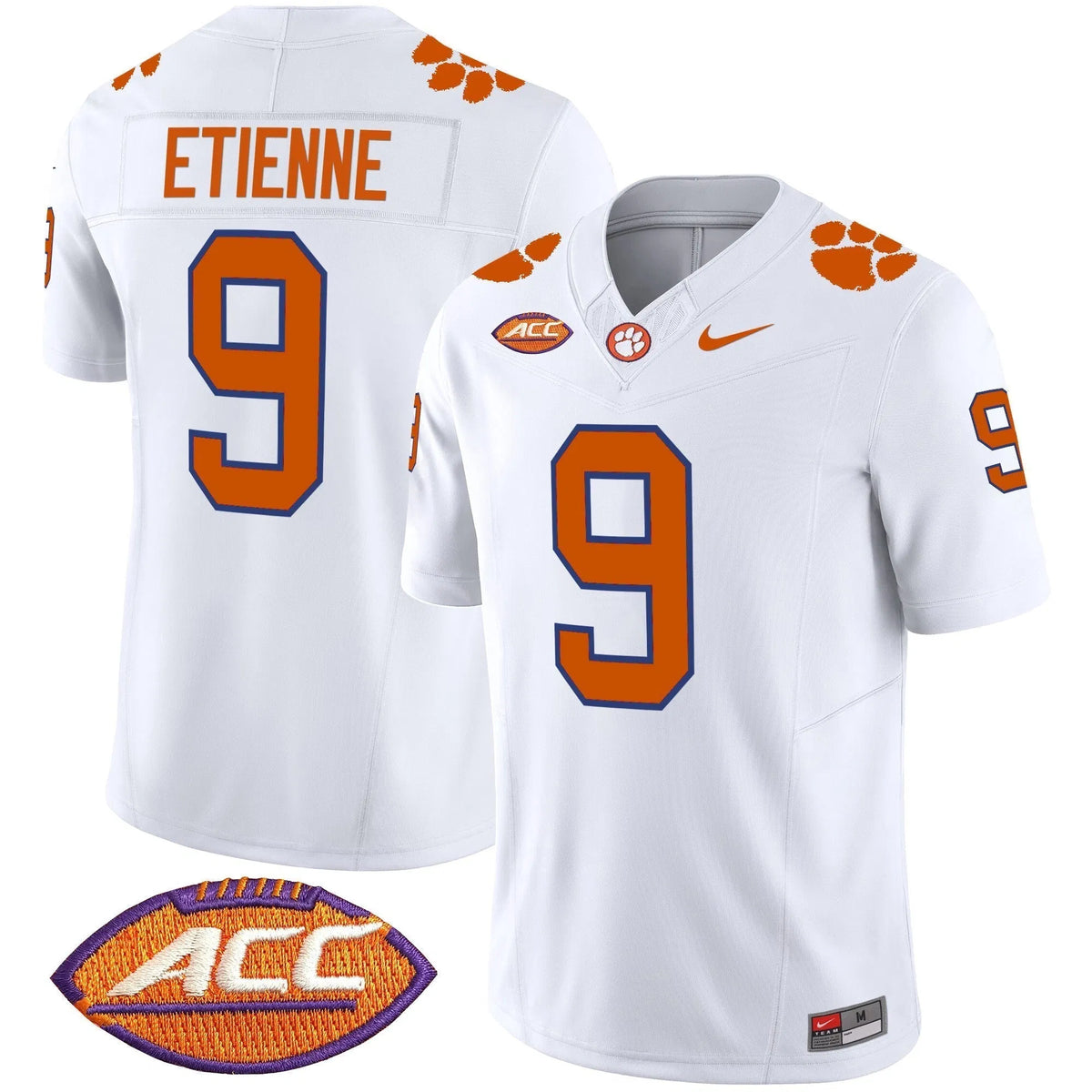 Personalized CT 2026 Vapor Limited Jersey - White / Travis Etienne Stitched