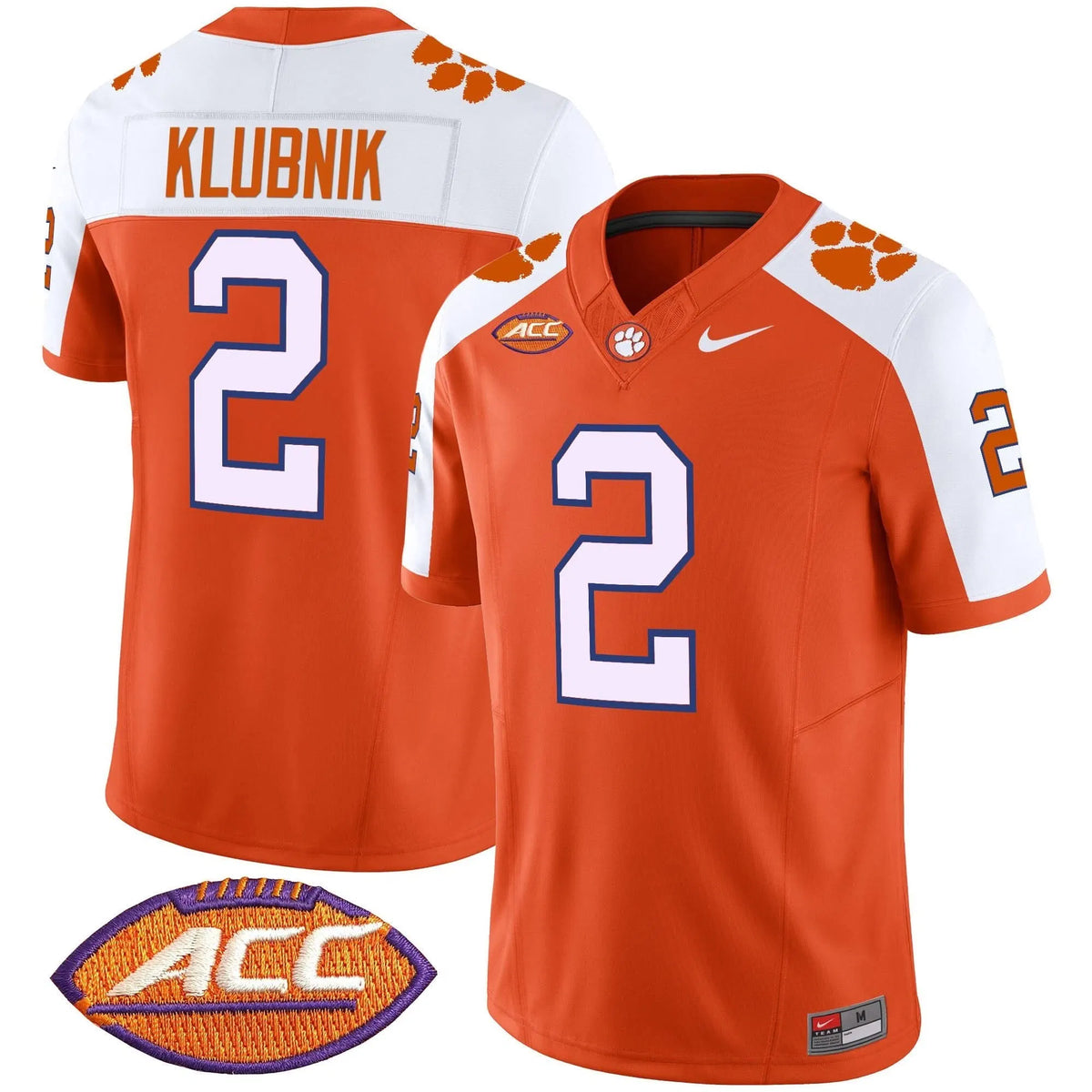 Personalized CT Vapor Limited Jersey V2 - Orange Alternate / Cade Klubnik Stitched