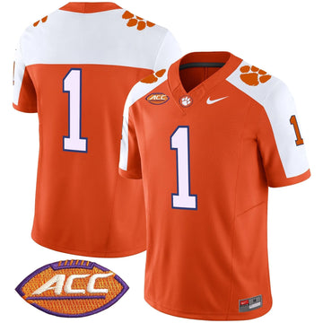 Personalized CT 2026 Vapor Limited Jersey - Orange Alternate / #1 Team Stitched