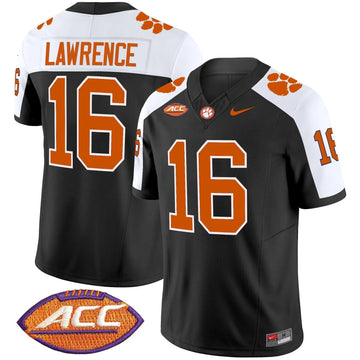 Personalized CT Vapor Limited Jersey V2 - Black Alternate / Trevor Lawrence Stitched