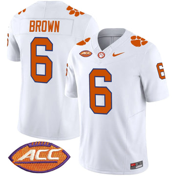 Personalized CT Vapor Limited Jersey V2 - White / Tyler Brown Stitched