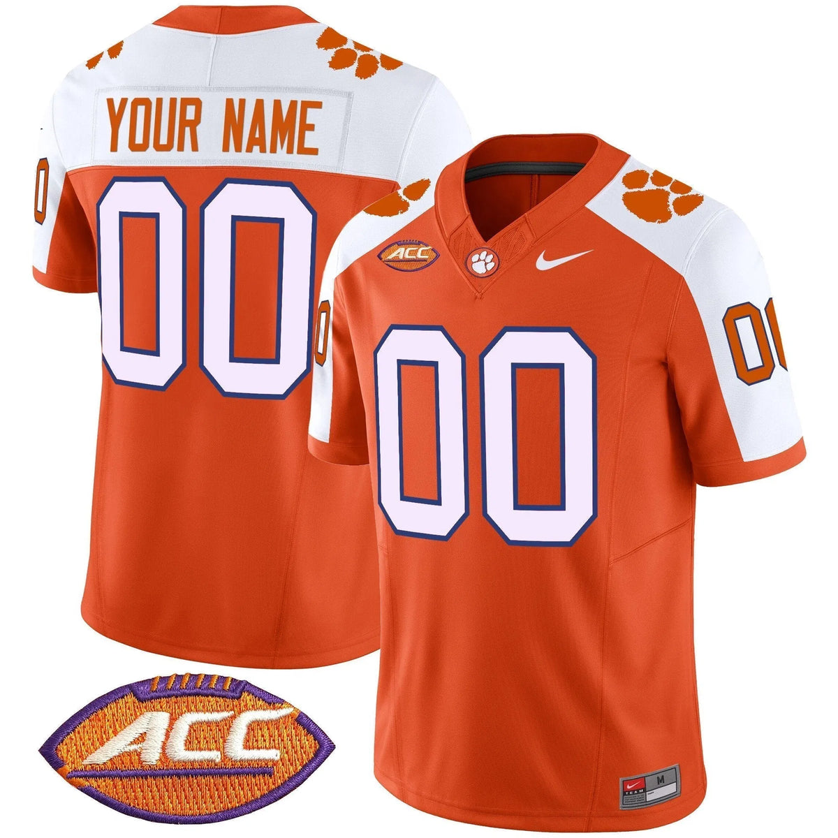 Personalized CT 2026 Vapor Limited Custom Jersey - Orange Alternate Stitched
