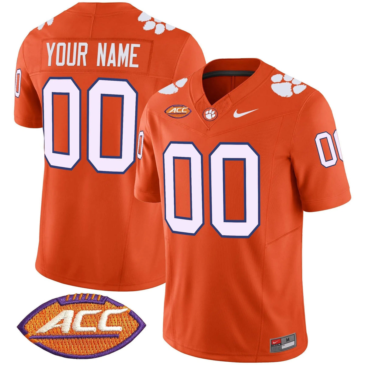 Personalized CT Vapor Limited Custom Jersey V2 - Orange Stitched