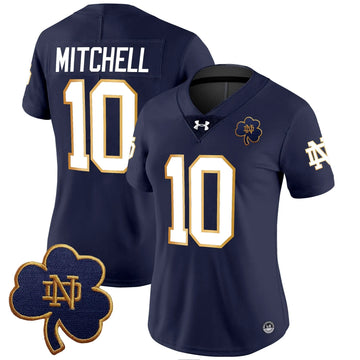 Personalized Women's NDFI 2026 Vapor Limited Jersey V3 - Stitched - Navy / Kris Mitchell Stitched