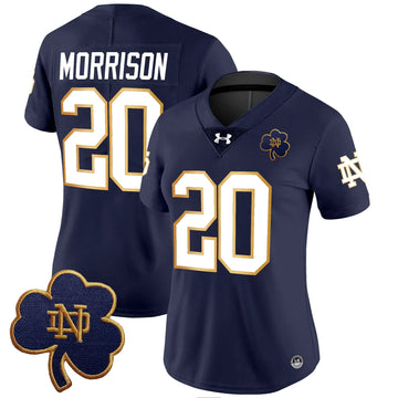 Personalized Women's NDFI 2026 Vapor Limited Jersey V3 - Stitched - Navy / Benjamin Morrison Stitched